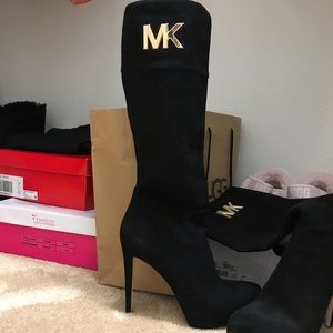 Tall Black suede Michael kors Boots